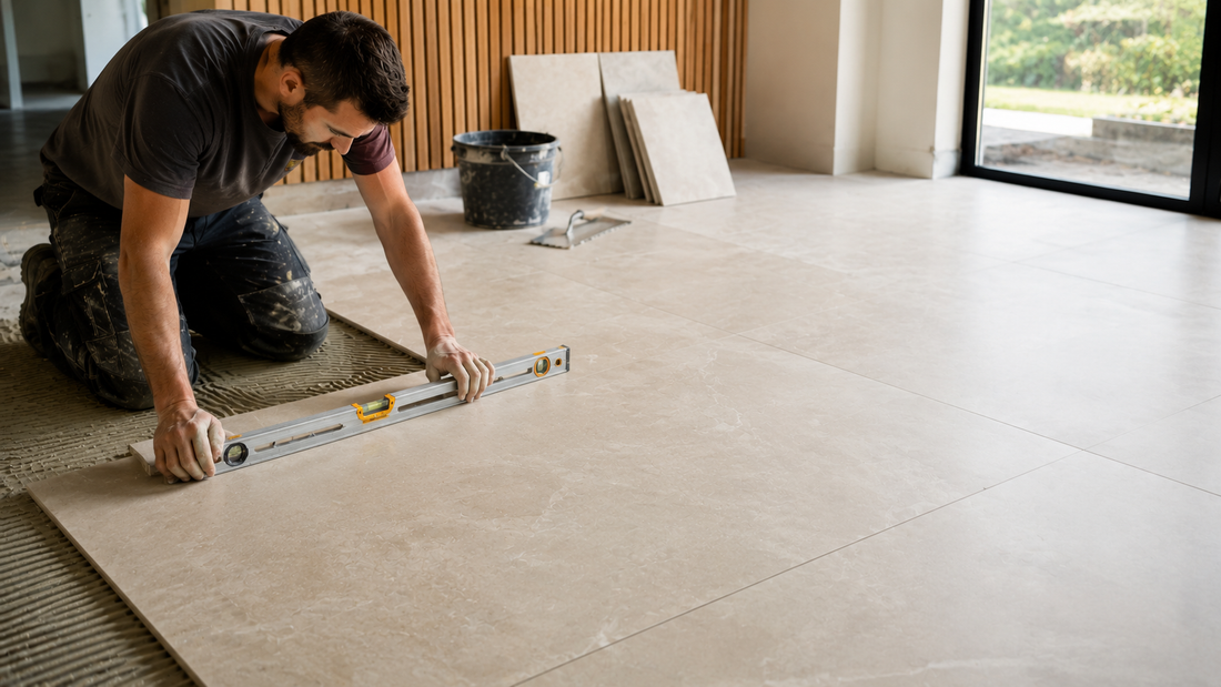 Comment poser du carrelage grand format ? Guide complet