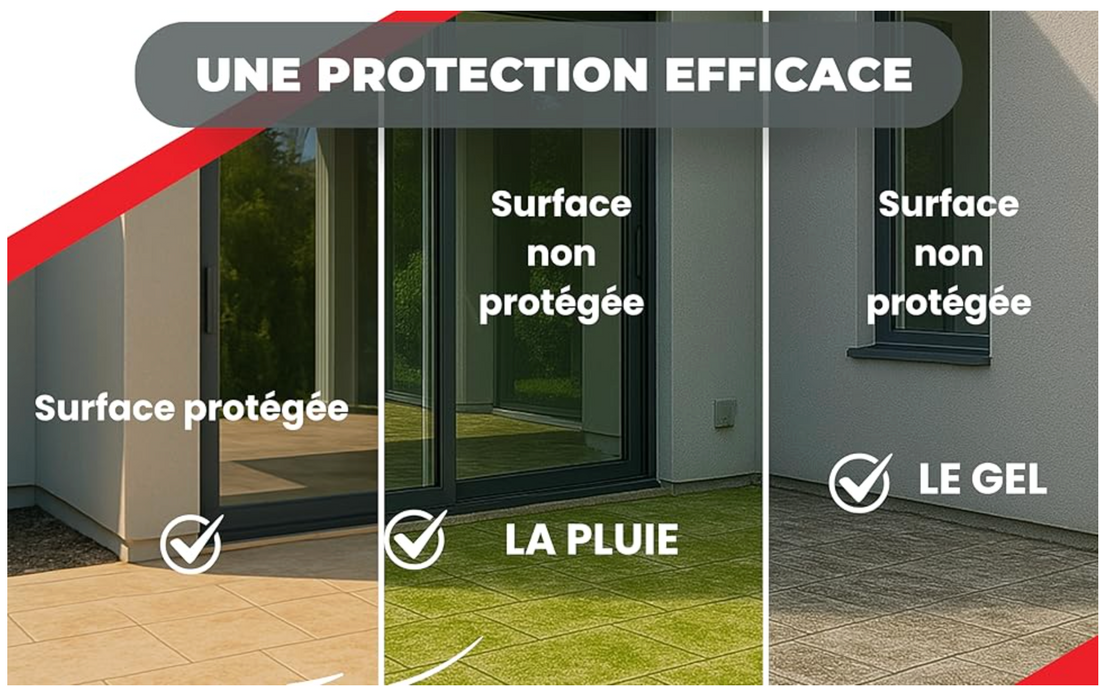 Hydrofuge façade, toiture et béton : Comment imperméabiliser efficacement un support poreux ?